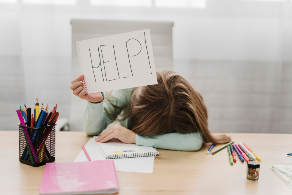 bambini stressati